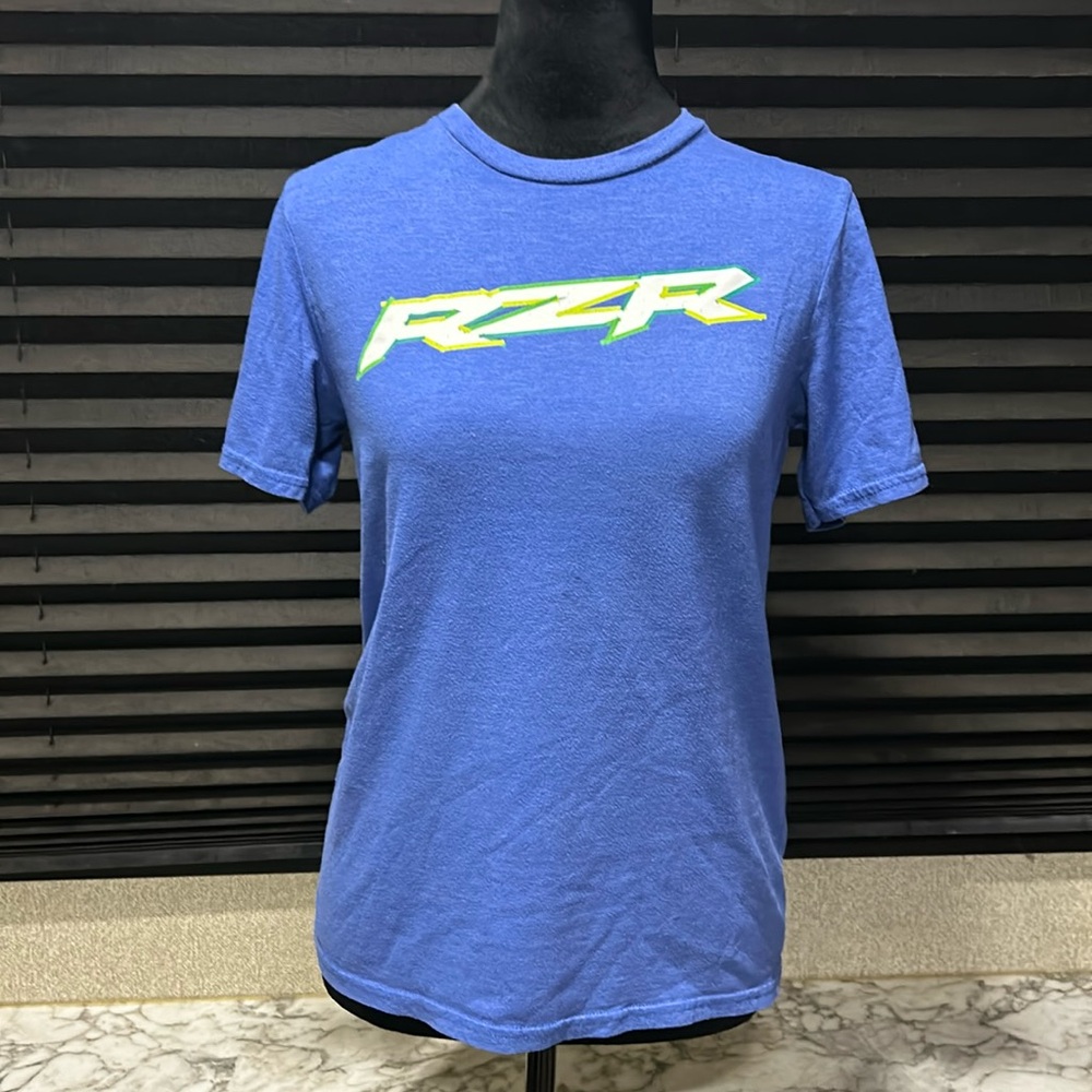 Polaris RZR Boys Blue SS Graphic T-Shirt Size‎ Large